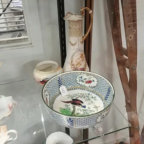 LOCH WORCESTER BOWL AF RD BOWL AF & TALL JUG