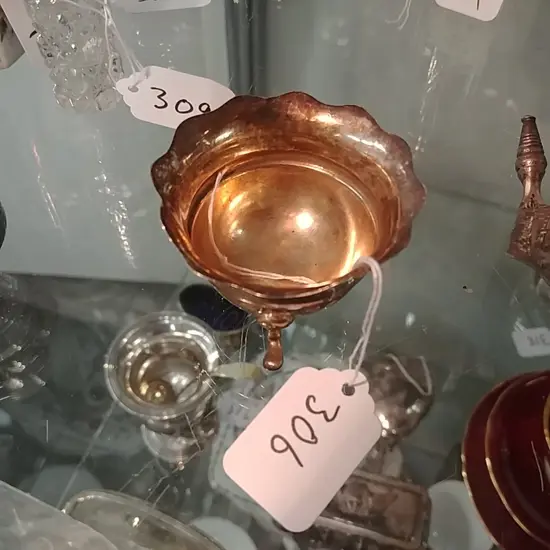 [13238] SILVER SALT RECEPTACLE