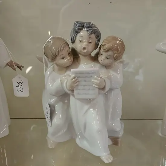 LLADRO 3 ANGELS SINGING