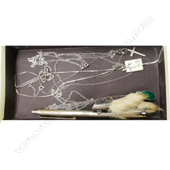 TRAY MISC.-GROUSE-PEN-SIL.CHAINS & PENDS