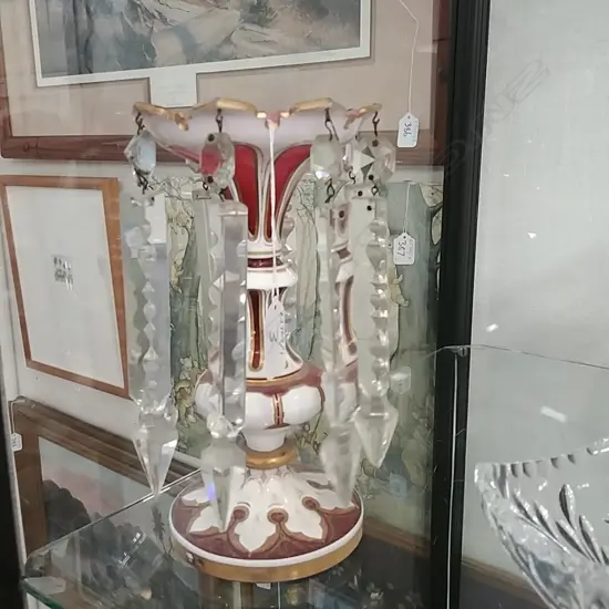 VIC. CASED GLASS LUSTRE