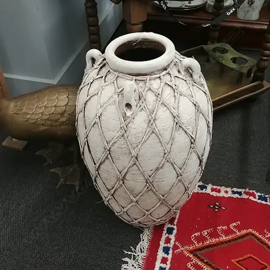 TERRACOTTA FLOOR VASE