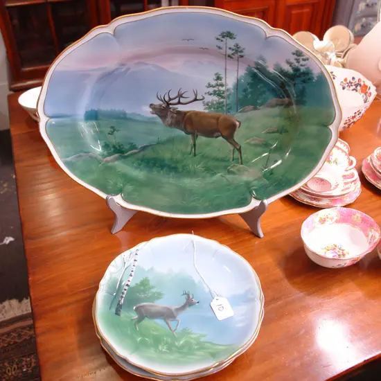 4 GERMAN PLATES (1AF)