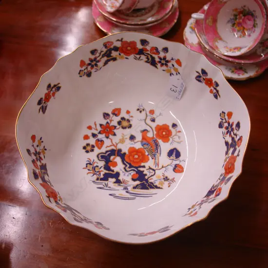 AYNSLEY 'BIRD OF PARADISE' FRUIT BOWL