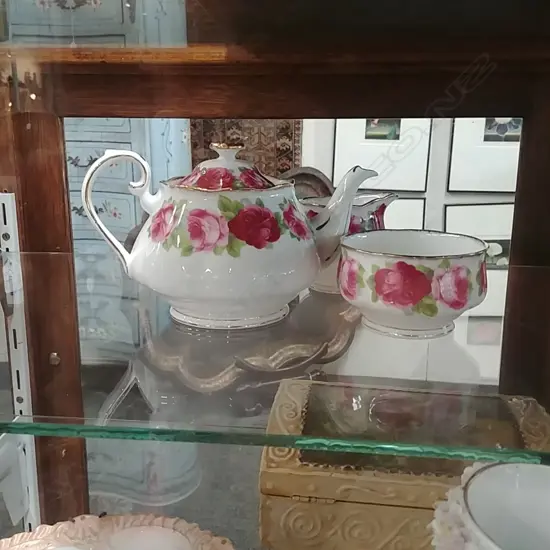 3PC R.A. OER TEA SERVICE