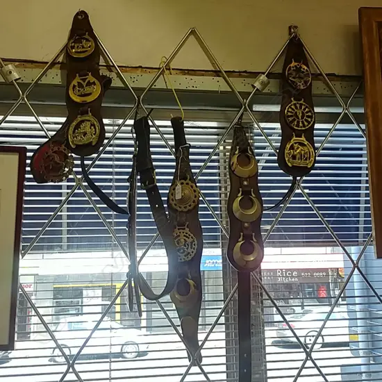 COLLECTION OF HORSE BRASSES