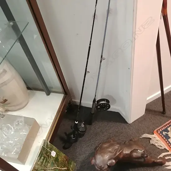 2 TROUT RODS & REELS