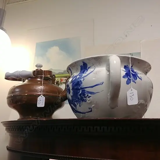 COPPER KETTLE + WASH POT