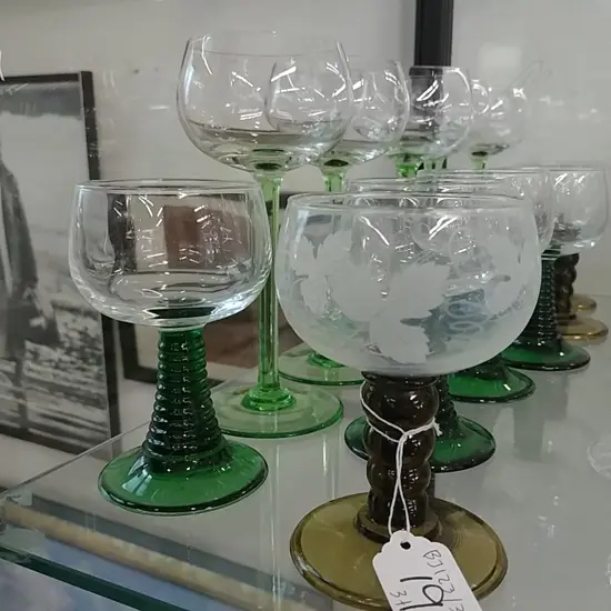 ASST  WINE GLASSES ( 3+4+5)