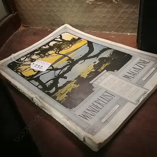 MARCH 1930 NZ "WUNDERLUST" MAGAZINE