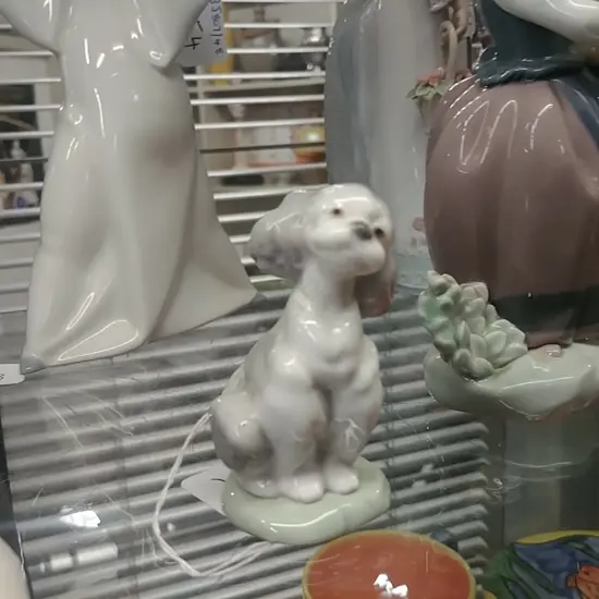 LLADRO SLEEPING CHILD & PODDLE