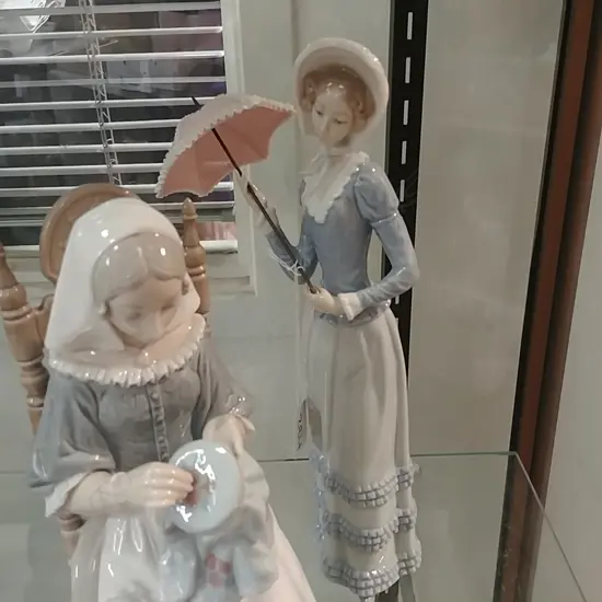 LLADRO FIG. LADY W PARASOL