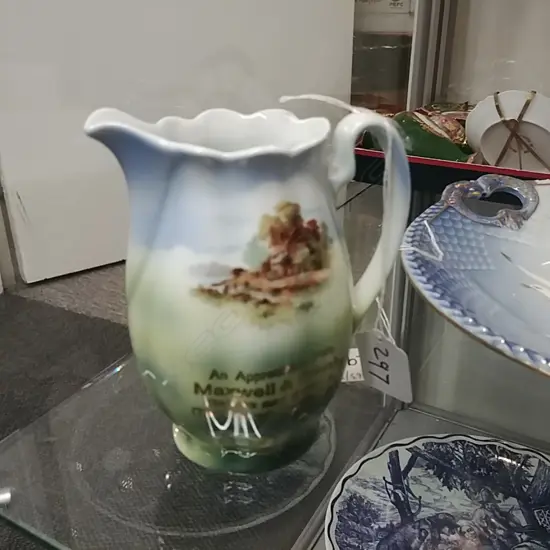 LIMOGE BOX & SOV JUG