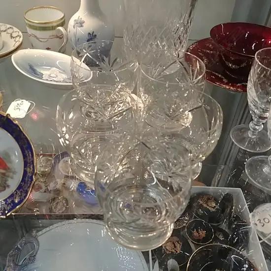 5 WEBB CORBET WISKEY GLASSES