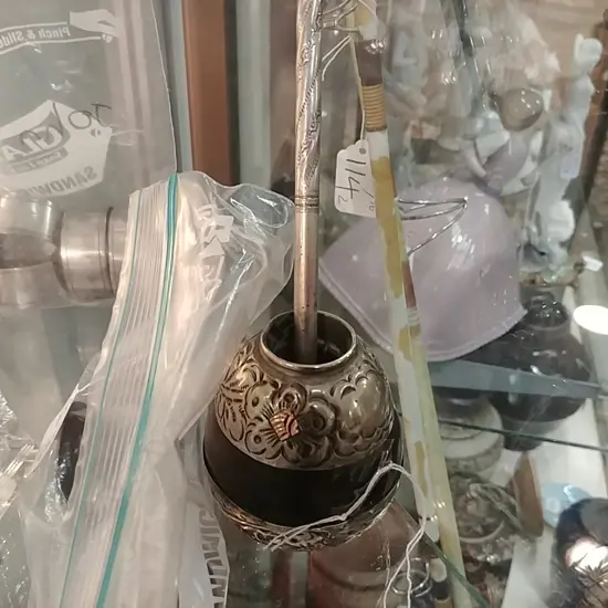 ALPACA COCOA CUP & STRAINER