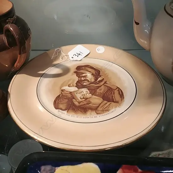 BAINSFATHER WW1 PLATE