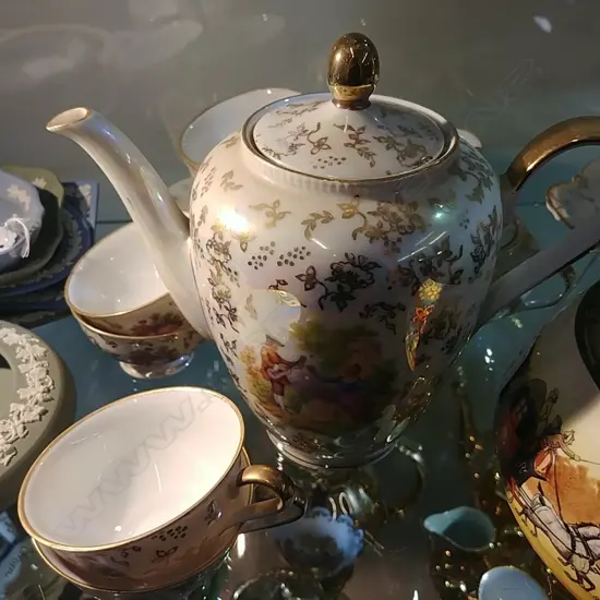LUSTRE COFFEE SET POT AF