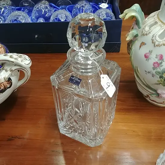 ROYAL WORCESTER CRYSTAL DECANTER