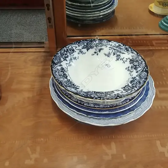 8 OLD ASSTD B&W PLATES