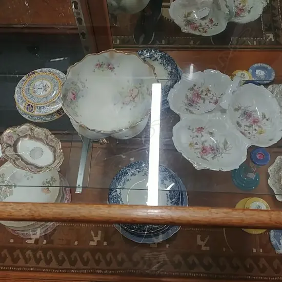 4PCS CHINA-LIDDED BOX-DISHES-BOWL