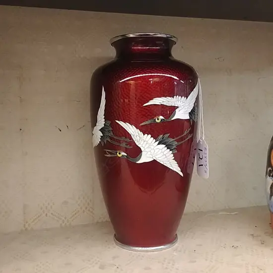 JAPANESE CLOISONNE VASE