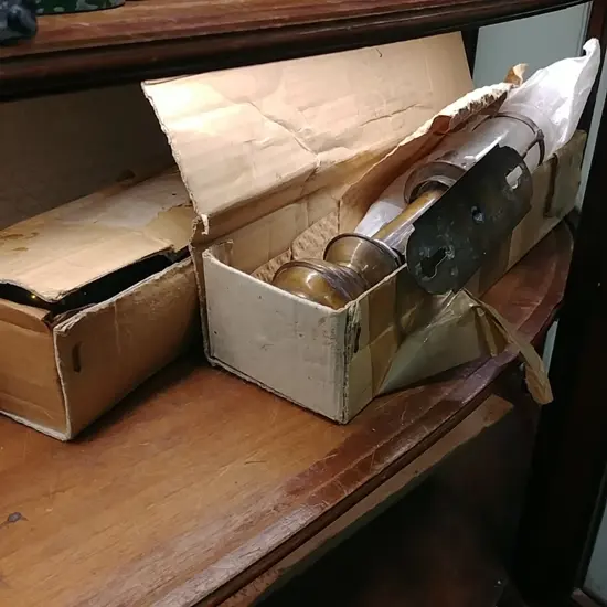 PR BRASS CANDLE WALL LIGHTS-GWR