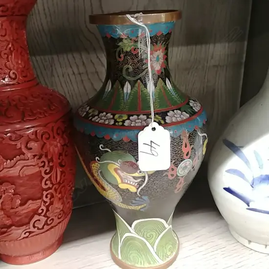 CLOISONNE VASE