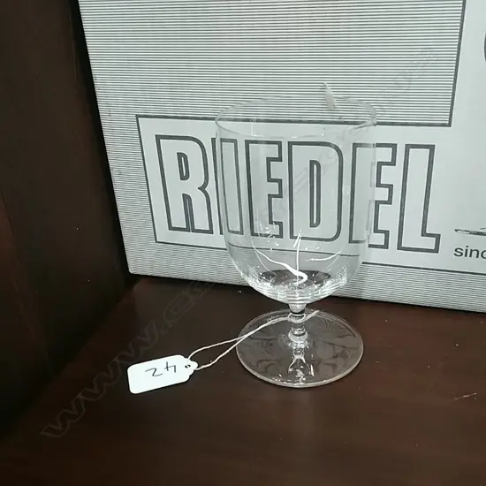 2 BOXES RIEDEL WATER TUMBLERS (12)
