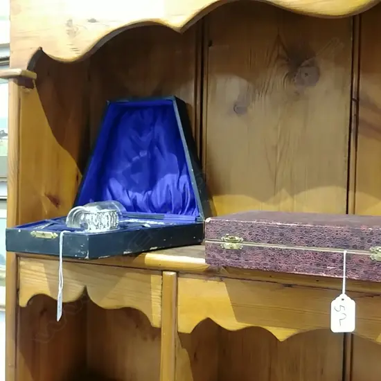 CHRISTENING SET BOXED  + FISH SET BOXED