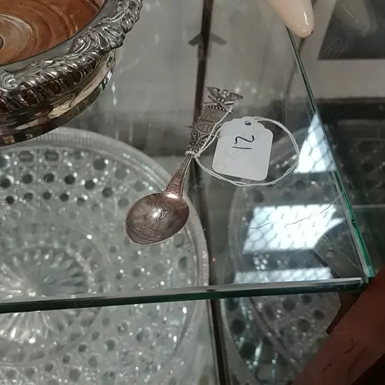 S/SILVER COMMEMORATIVE 1898 CINCINNATI SPOON