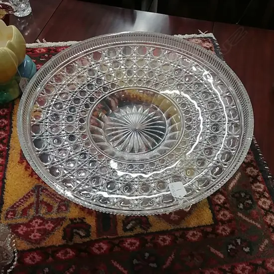 LARGE CRYSTAL BOWL