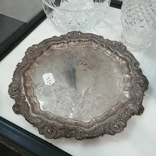 SHEFFIELD PLATE COASTER