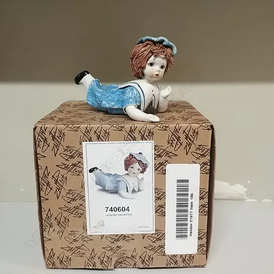 An Italian Zampiva porcelain 'spaghetti' doll