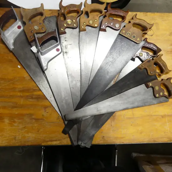 10 various panel saws