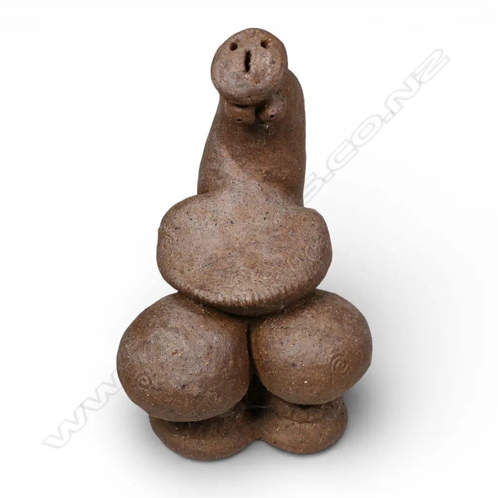 Barry Brickell pottery phallic sculpture, Image 1++
