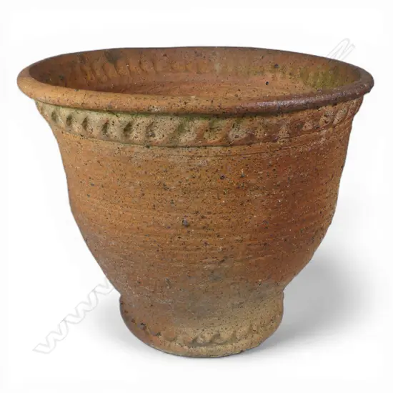 Barry Brickell large garden planter,