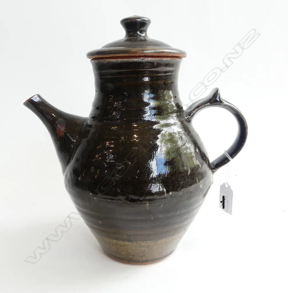 Peter Stichbury (1924-2015) large lidded coffee pot, Image 1++