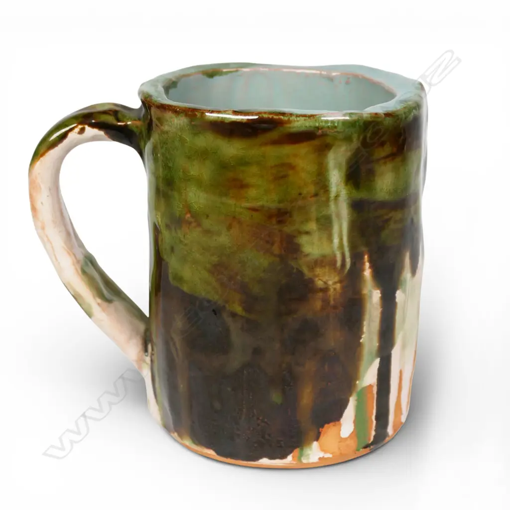 Paul Rayner (1959-) ''Pioneer Ware' Jovan Rancich' character jug Image 1++