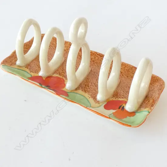 CLARICE CLIFF - BIZARRE - NASTURTIUM 