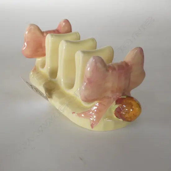 SHORTER & SON - PINK BOW AND ROSEBUDS