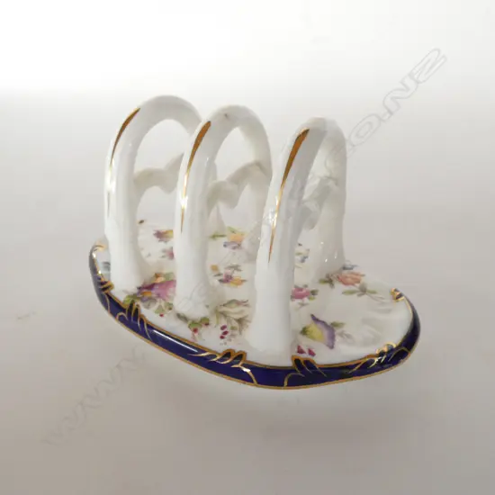 CAULDON - FLORAL AND GILT