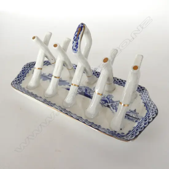 TOLE & SONS - CLYDE BLUE AND WHITE