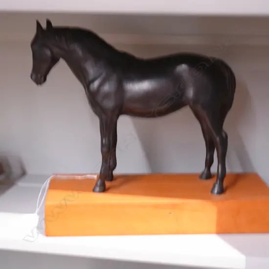 METAL HORSE ON KAURI BASE
