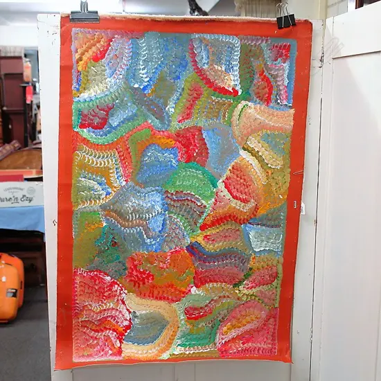 Rosemary Pitjara (Petyarre) (b. 1945. Australian aboriginal)