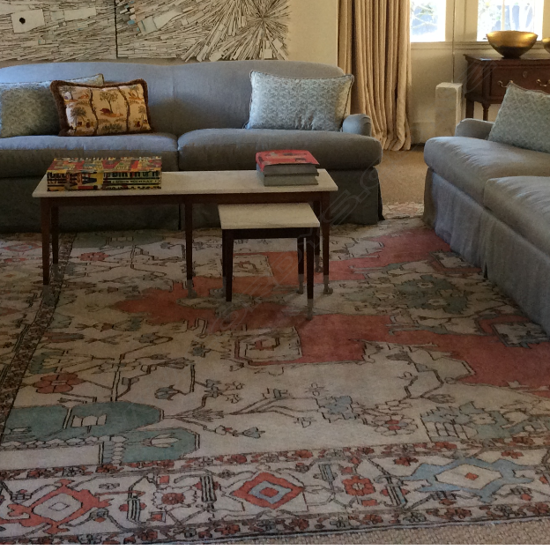 LARGE HAND KNOTTED CARPET 5.90 - 3.60mm