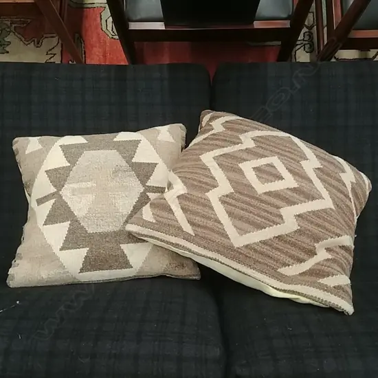 2 KILIM  CUSIONS