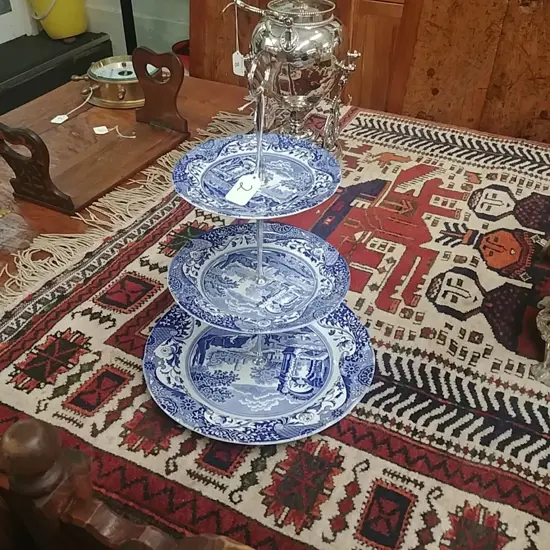SPODE ITALIAN 3 TIER CAKE STAND