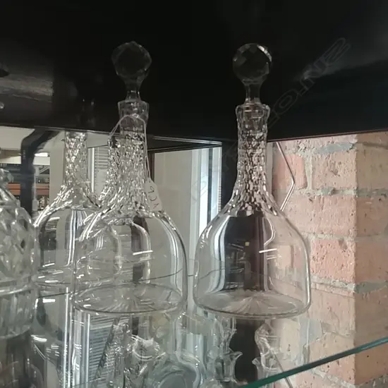 PR CRYSTAL DECANTERS