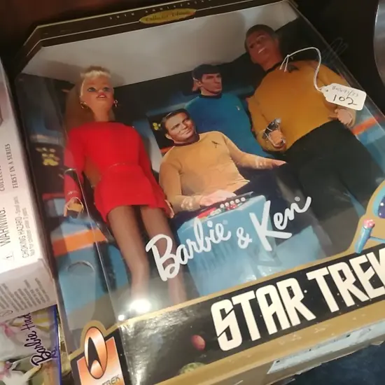 MATTEL BARBIE+KEN STAR TREK