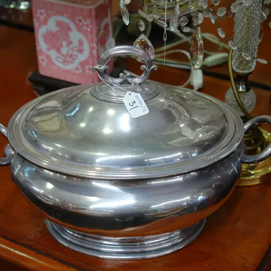 LARGE EP SOUP TUREEN 